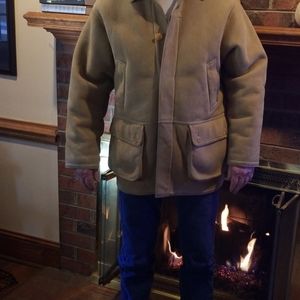 Men's lambswool coat